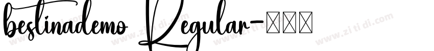 bestinademo Regular字体转换